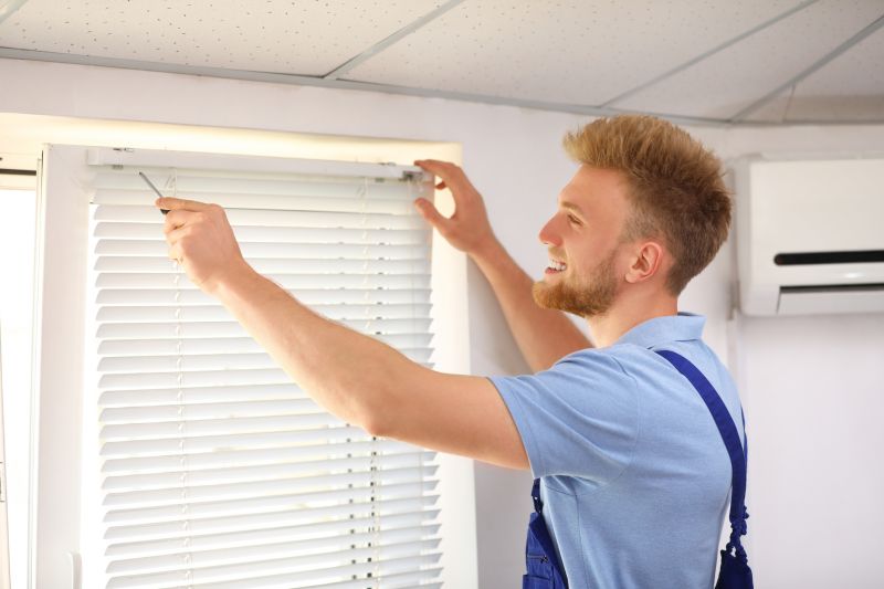 Roman Blinds Installation in Denver County, CO
